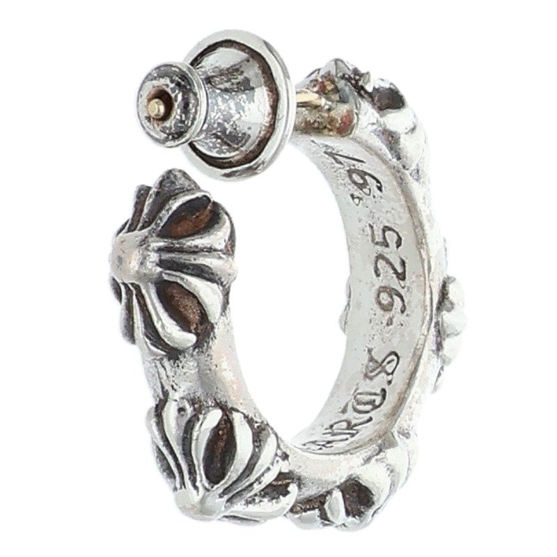Chrome Hearts HOOP Cross SML Band Silver Size ONE SIZE