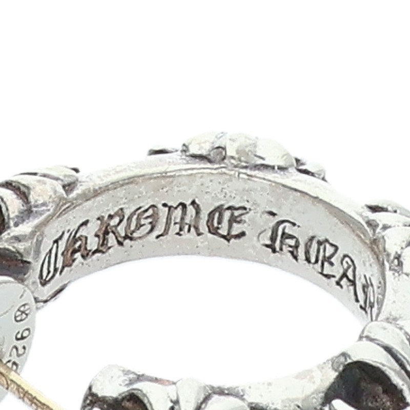 Chrome Hearts HOOP Cross SML Band Silver Size ONE SIZE