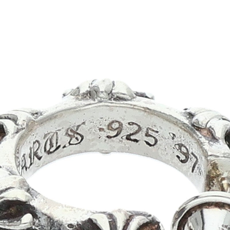Chrome Hearts HOOP Cross SML Band Silver Size ONE SIZE