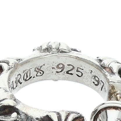 Chrome Hearts HOOP Cross SML Band Silver Size ONE SIZE