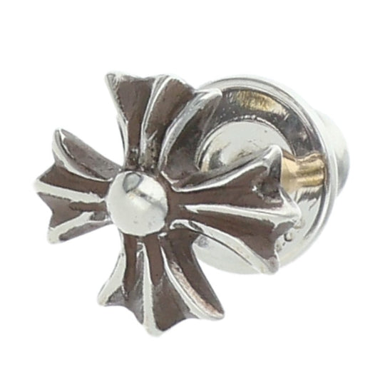Chrome Hearts No2 CH Plus Stud Silver Earring Size ONE SIZE