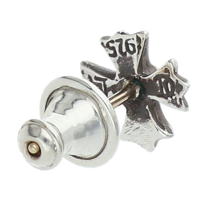 Chrome Hearts No2 CH Plus Stud Silver Earring Size ONE SIZE