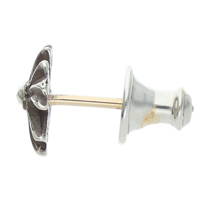 Chrome Hearts No2 CH Plus Stud Silver Earring Size ONE SIZE