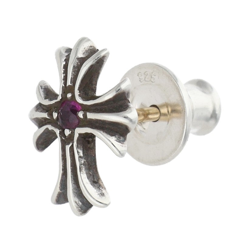 Chrome Hearts No2 CH Cross Stud Pink Sapphire Size ONE SIZE