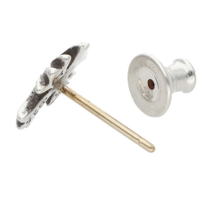 Chrome Hearts No2 CH Cross Stud Pink Sapphire Size ONE SIZE