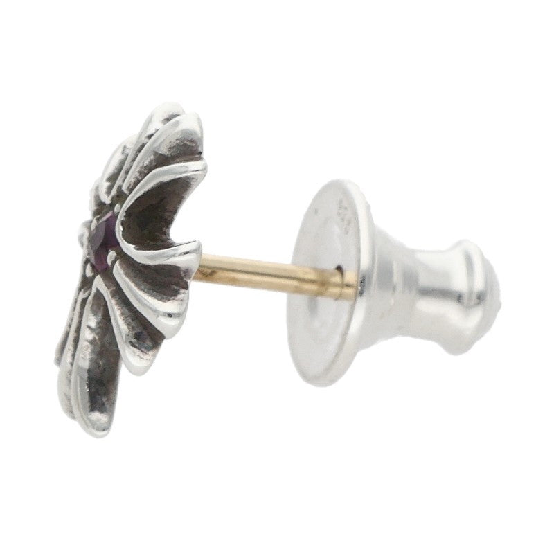 Chrome Hearts No2 CH Cross Stud Pink Sapphire Size ONE SIZE