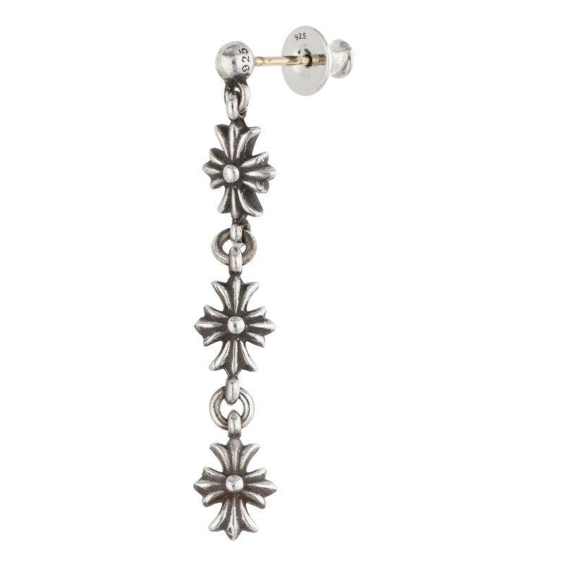 Chrome Hearts Tiny E CH Plus 3 Drop Silver Size ONE SIZE