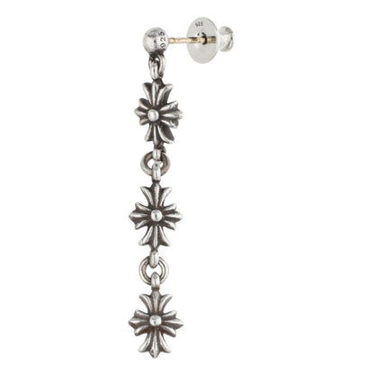 Chrome Hearts Tiny E CH Plus 3 Drop Silver Size ONE SIZE