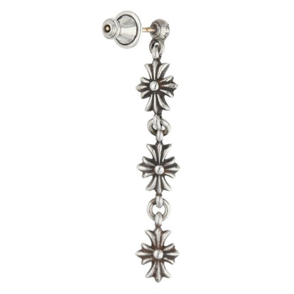 Chrome Hearts Tiny E CH Plus 3 Drop Silver Size ONE SIZE