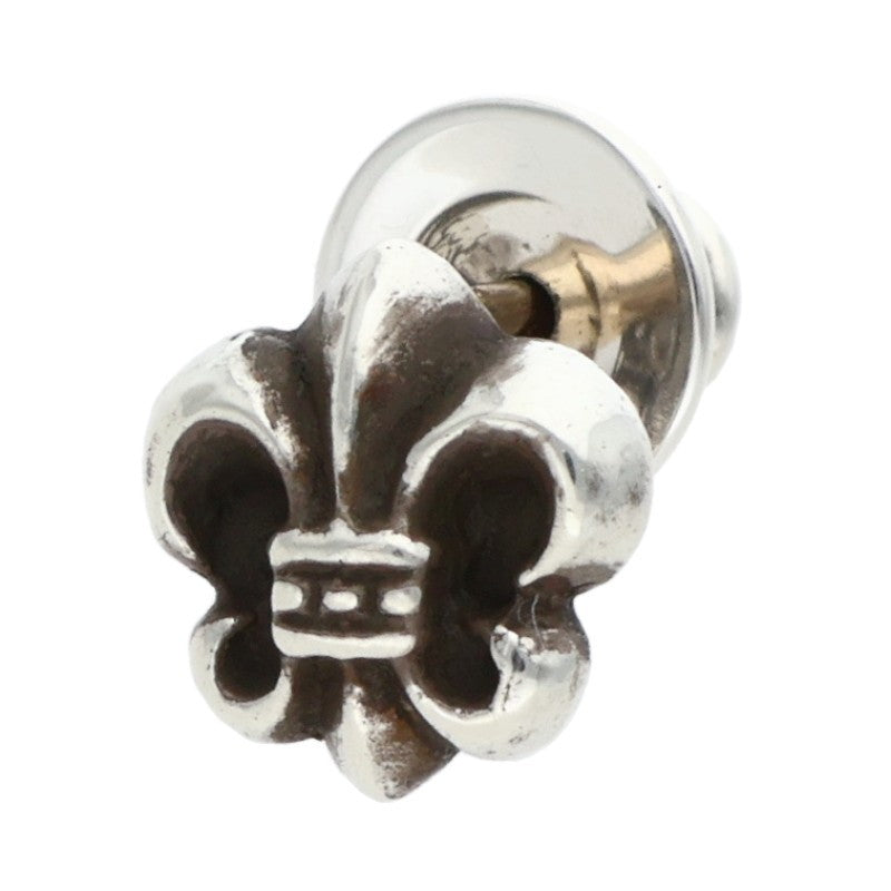 Chrome Hearts BS Fleur Stud Silver Earring Size ONE SIZE