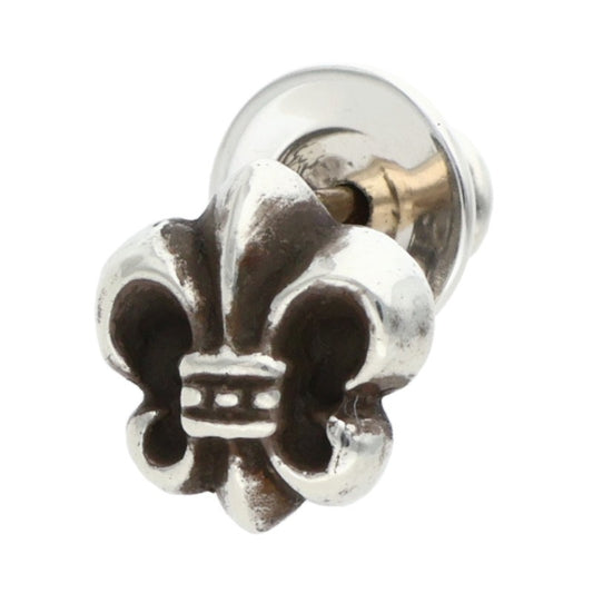 Chrome Hearts BS Fleur Stud Silver Earring Size ONE SIZE
