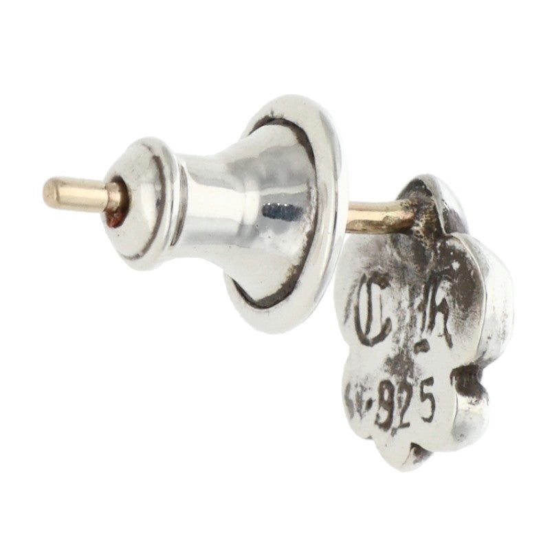Chrome Hearts BS Fleur Stud Silver Earring Size ONE SIZE
