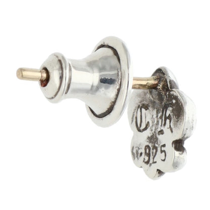 Chrome Hearts BS Fleur Stud Silver Earring Size ONE SIZE
