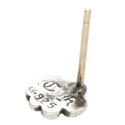 Chrome Hearts BS Fleur Stud Silver Earring Size ONE SIZE