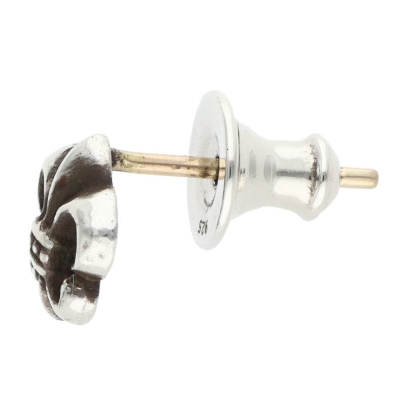 Chrome Hearts BS Fleur Stud Silver Earring Size ONE SIZE