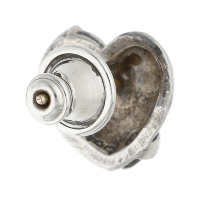 Chrome Hearts Heart Stud Silver Earring Size ONE SIZE