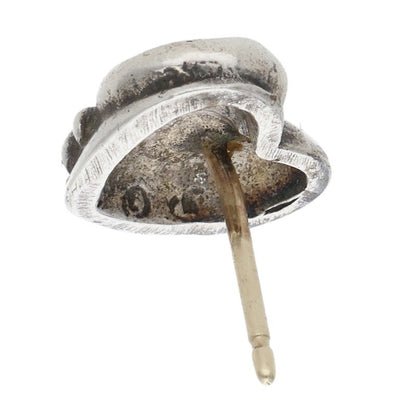 Chrome Hearts Heart Stud Silver Earring Size ONE SIZE