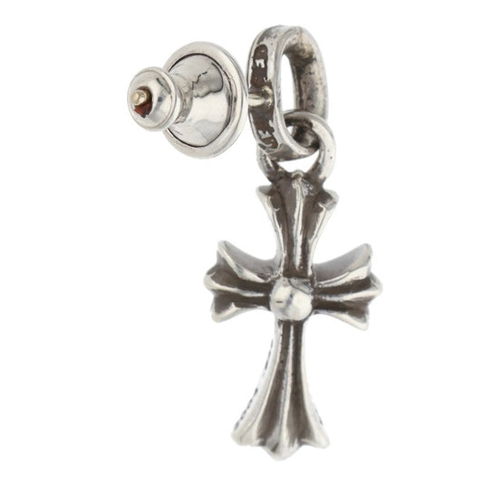 Chrome Hearts Baby Fat Drop Silver Earring Size ONE SIZE