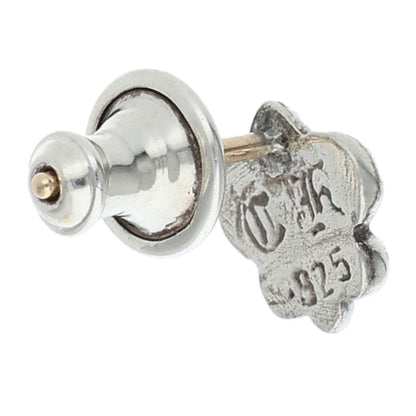 Chrome Hearts BS Fleur Stud Silver Earring Size ONE SIZE