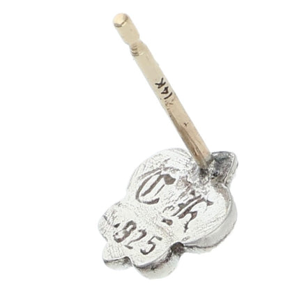 Chrome Hearts BS Fleur Stud Silver Earring Size ONE SIZE