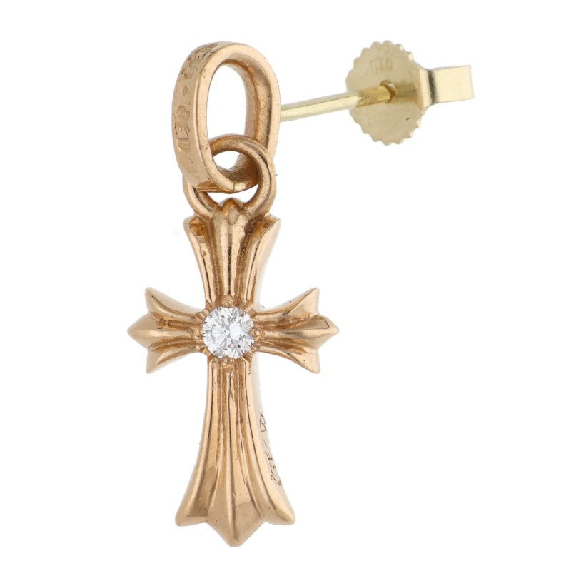 Chrome Hearts 22K 1-Dia Baby Fat Yellow Gold Size ONE SIZE