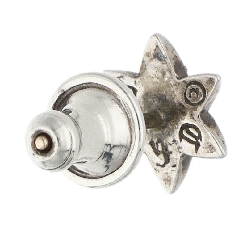 Chrome Hearts 1-Dia Star Stud Earring Silver Size ONE SIZE
