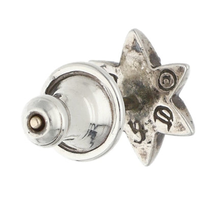 Chrome Hearts 1-Dia Star Stud Earring Silver Size ONE SIZE