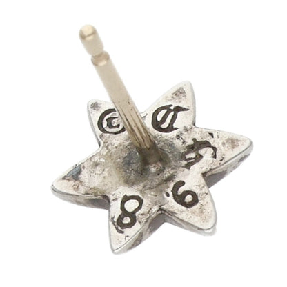 Chrome Hearts 1-Dia Star Stud Earring Silver Size ONE SIZE