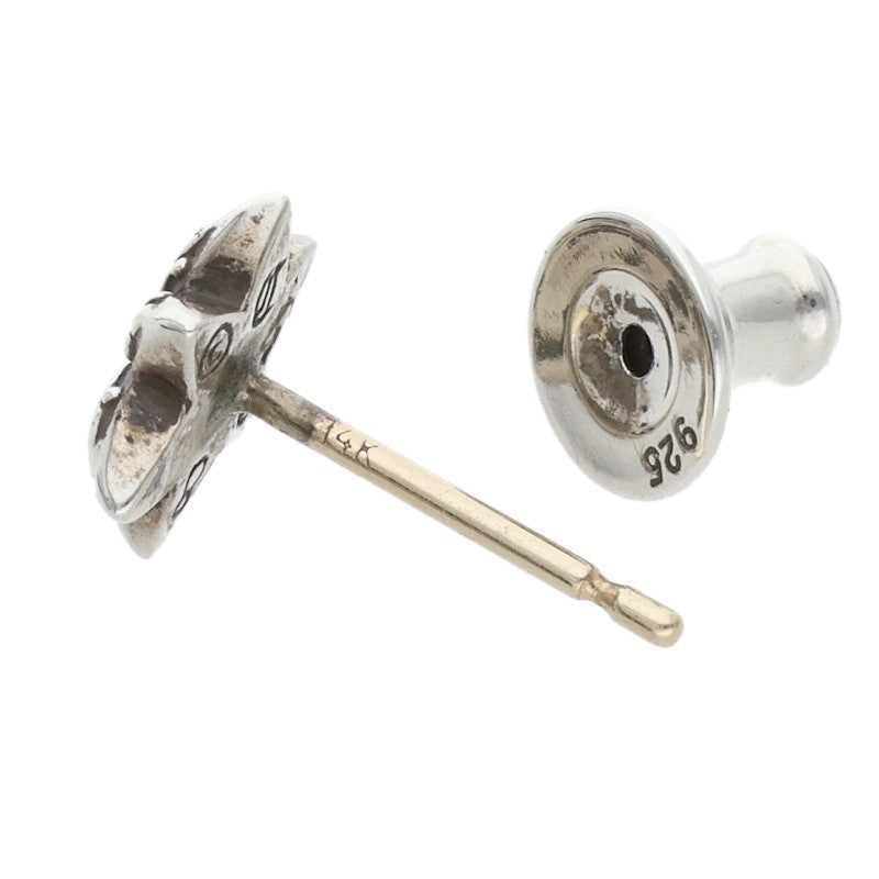 Chrome Hearts 1-Dia Star Stud Earring Silver Size ONE SIZE