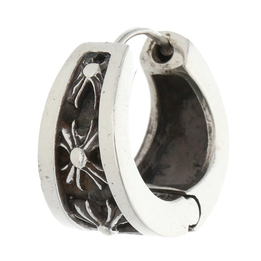 Chrome Hearts Narrow V-CHX R Earring Silver Size ONE SIZE