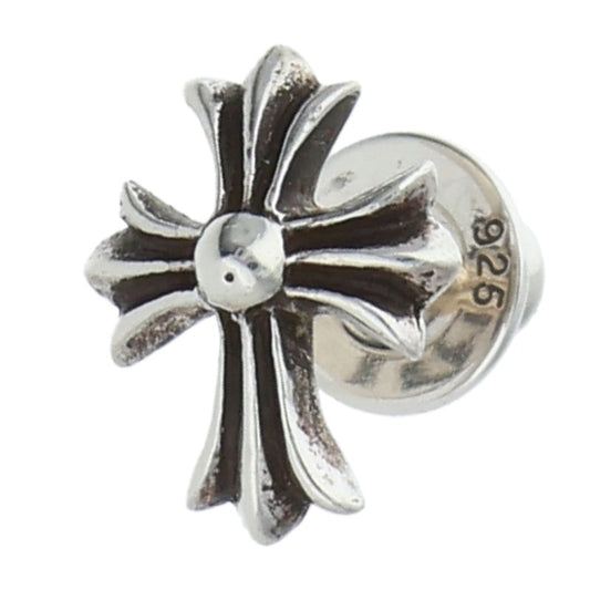 Chrome Hearts CH Cross Stud Earring Silver Size ONE SIZE
