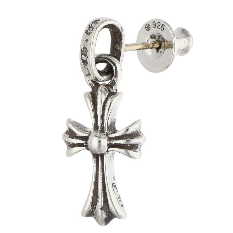 Chrome Hearts Baby Fat Drop Silver Earring Size ONE SIZE
