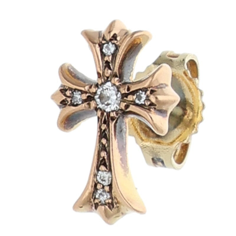 Chrome Hearts 22K CH Cross Fat Pave Diamond Size ONE SIZE