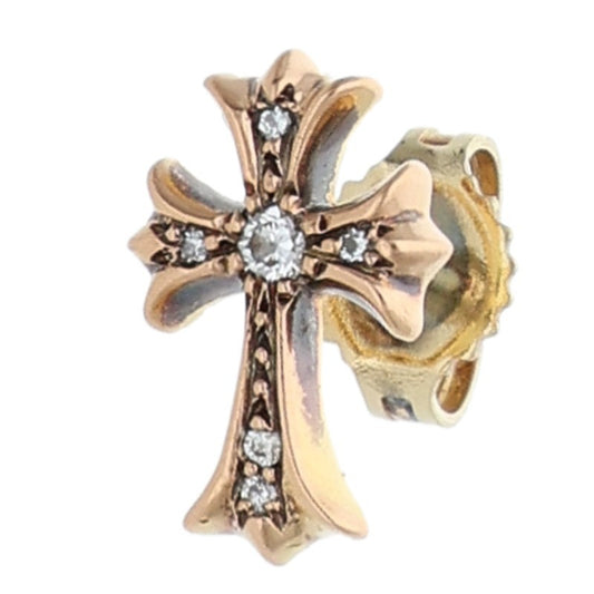 Chrome Hearts 22K CH Cross Fat Pave Diamond Size ONE SIZE