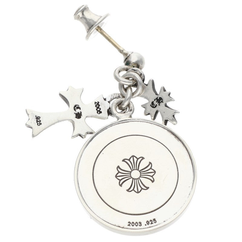 Chrome Hearts Angel Medal Drop Silver Earring Size ONE SIZE