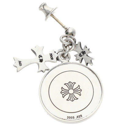 Chrome Hearts Angel Medal Drop Silver Earring Size ONE SIZE