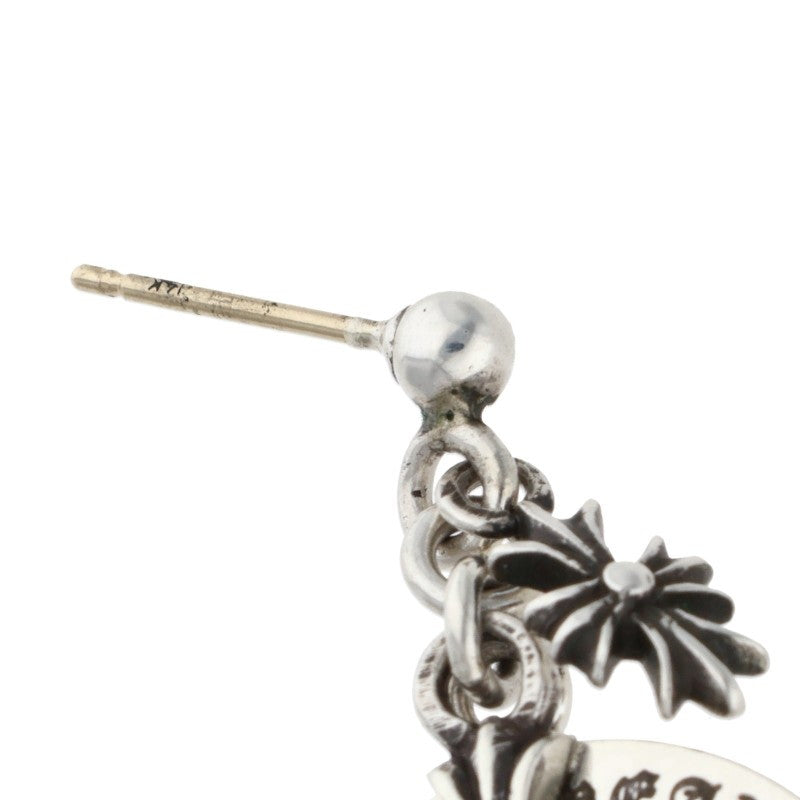 Chrome Hearts Angel Medal Drop Silver Earring Size ONE SIZE