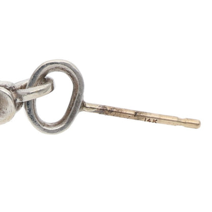 Chrome Hearts Baby Fat Drop Silver Earring Size ONE SIZE