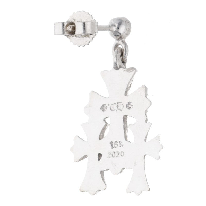 Chrome Hearts 18K Triple CH Cross Pave Diamond Size ONE SIZE
