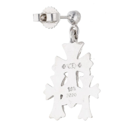 Chrome Hearts 18K Triple CH Cross Pave Diamond Size ONE SIZE