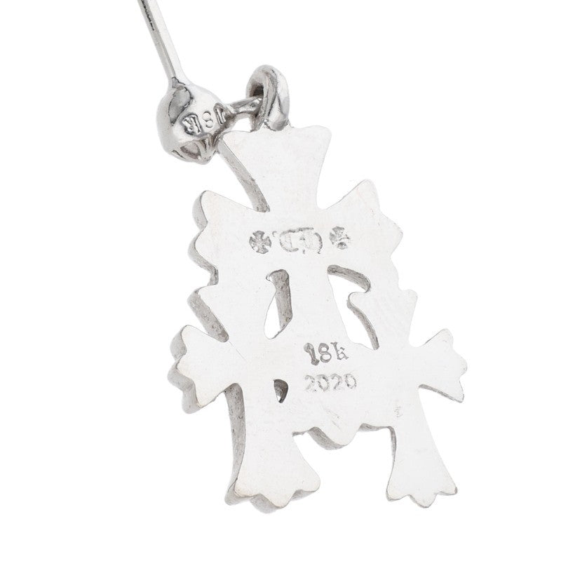 Chrome Hearts 18K Triple CH Cross Pave Diamond Size ONE SIZE