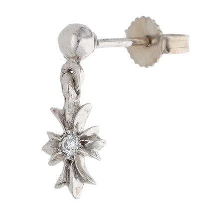 Chrome Hearts 18K Tiny E CH Plus Diamond Drop Size ONE SIZE