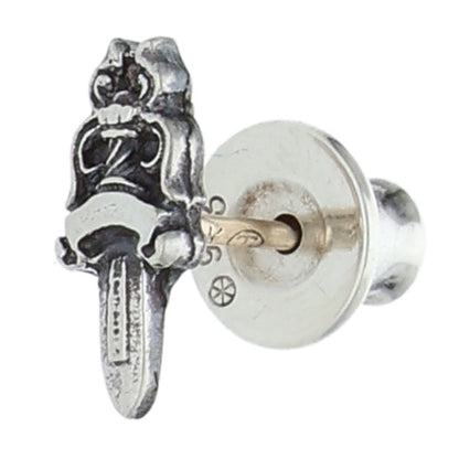 Chrome Hearts Stud Dagger Silver Earring Size ONE SIZE