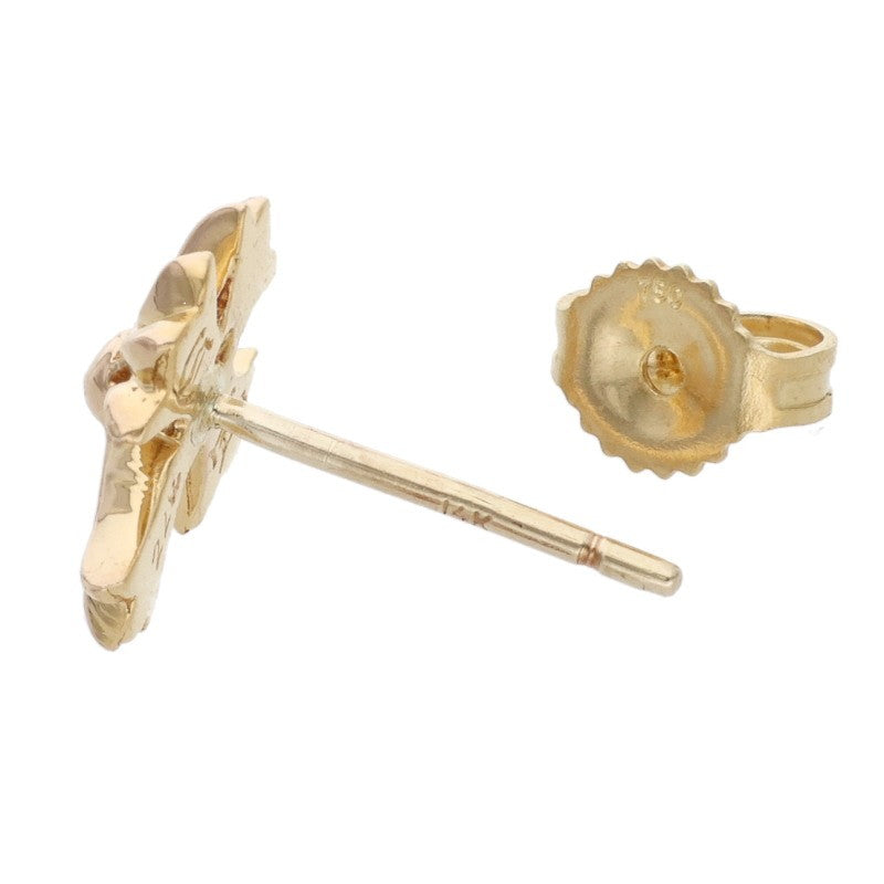Chrome Hearts 22K No2 CH Cross Stud Gold Size ONE SIZE