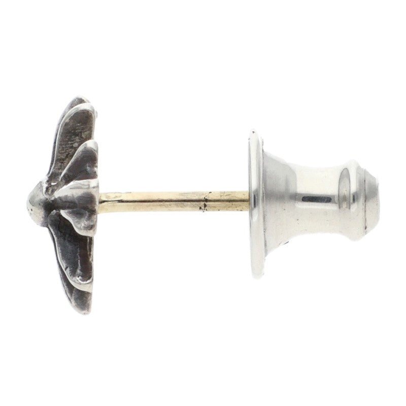 Chrome Hearts No2 CH Plus Stud Silver Earring Size ONE SIZE
