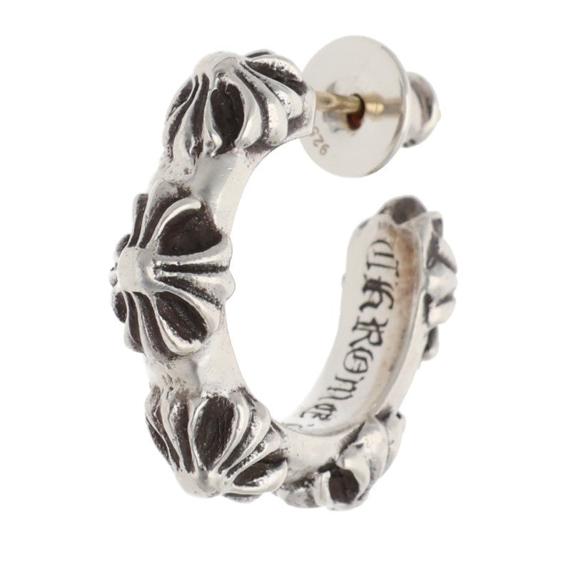 Chrome Hearts Silver Hoop Cross SML Size ONE SIZE