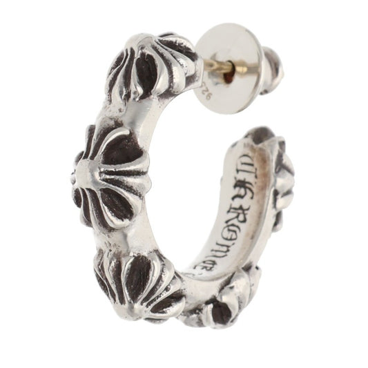 Chrome Hearts Silver Hoop Cross SML Size ONE SIZE