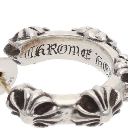 Chrome Hearts Silver Hoop Cross SML Size ONE SIZE