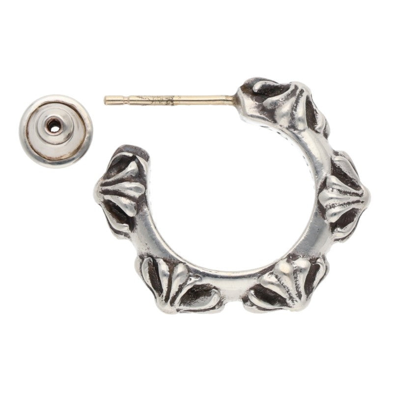 Chrome Hearts Silver Hoop Cross SML Size ONE SIZE