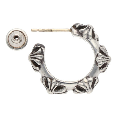 Chrome Hearts Silver Hoop Cross SML Size ONE SIZE